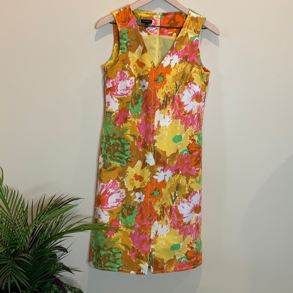 NWOT…TALBOTS Mod 60’s style sheath dress - Picture 1 of 7